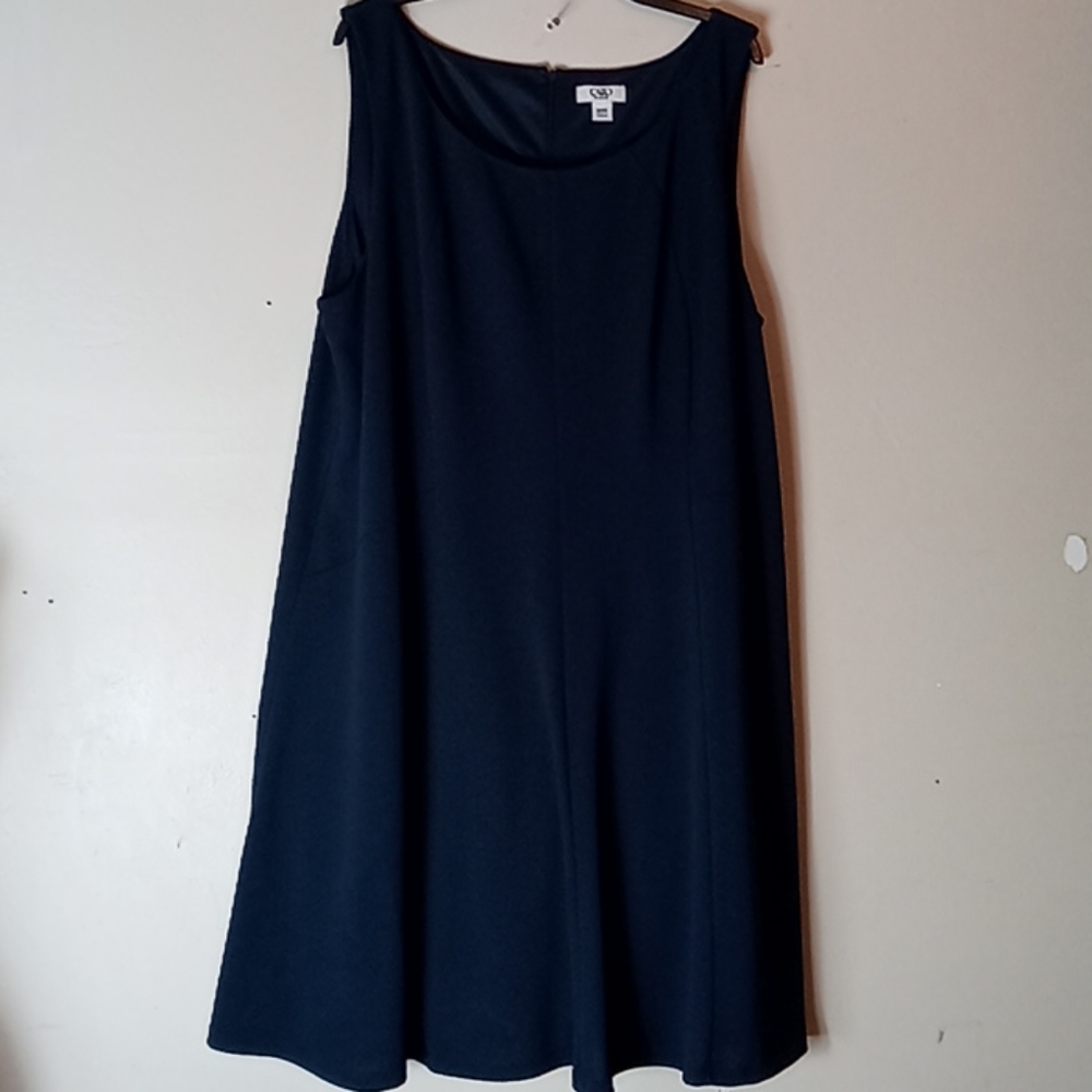Cato 26/28 Navy Summer Dress